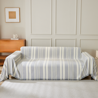 Soft Striped Sofa Cover