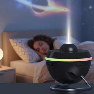 4K Star Projector With Interchangeable Galaxy Discs