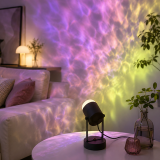 Colour-Changing LED Table Lamp