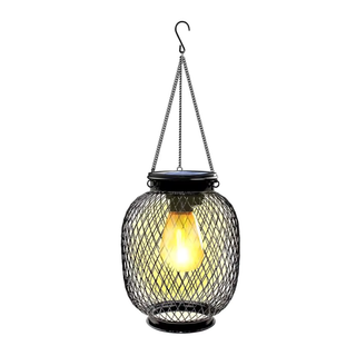 Solar Outdoor Lantern With Automatic Dusk Sensor