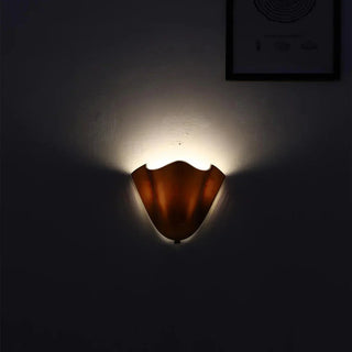 Retro Art Deco Stained Glass Wall Light