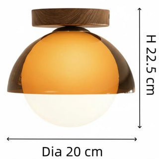 Retro Dome LED Ceiling Light