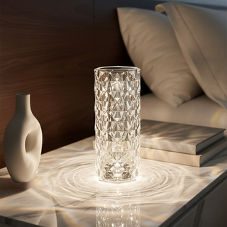 Elegant Acrylic Colour Changing LED Table Lamp