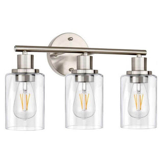 Black Retro Wall Lamp with Reversible Mount