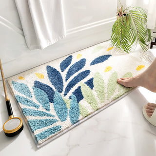 Decorative Bath Rug with Non-Slip Backing