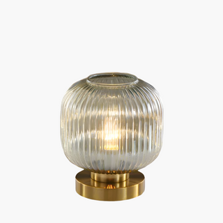 Nordic Green Glass Table Lamp