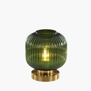 Nordic Green Glass Table Lamp