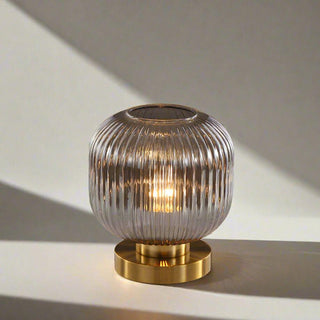 Nordic Green Glass Table Lamp