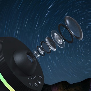 4K Star Projector With Interchangeable Galaxy Discs