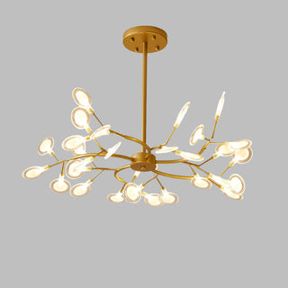 Elegant Branched Firefly Chandelier