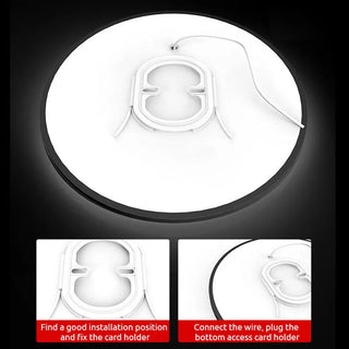 Round Flush Mount Ceiling Light