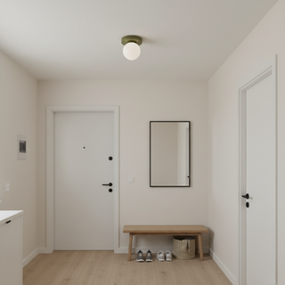 Nordic Glass Globe Wall & Ceiling Light