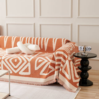 Geometric Sofa Cover - Colourful, Washable & Pet-Friendly