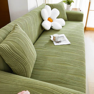 Pet-Friendly Jacquard Stretch Sofa Cover