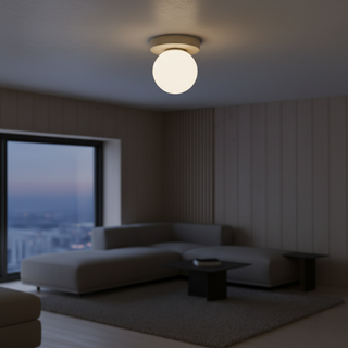 Nordic Glass Globe Wall & Ceiling Light