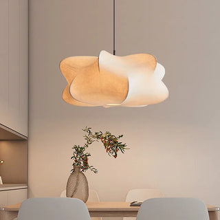 Japanese Wabi Sabi Silk Pendant Light