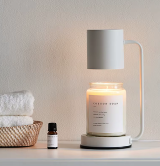 Modern Candle Warmer Lamp With Adjustable Dimmer And Timer
