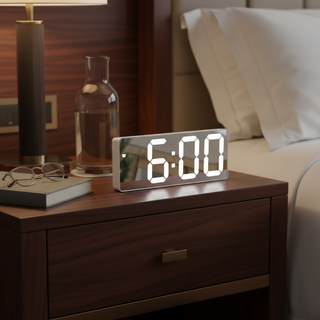 LED Digital Alarm Clock With Display