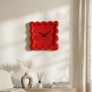 Modern Sculptural Wall Clock