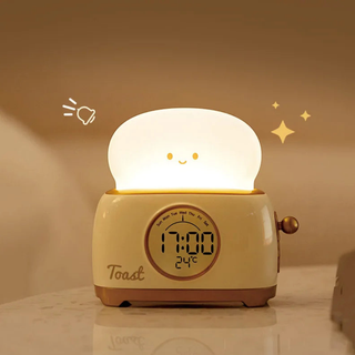 Children’s Toastie Bedside Alarm Clock