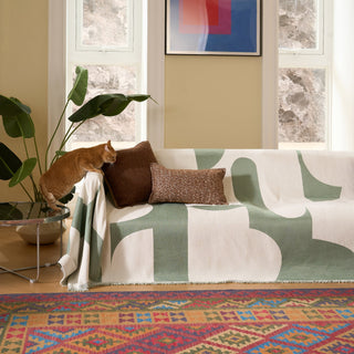 Abstract Mirage Sofa Cover