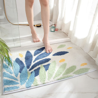 Decorative Bath Rug with Non-Slip Backing