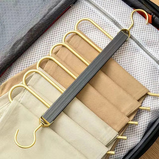 Elegant Space-Saving Aluminium Trouser Hanger