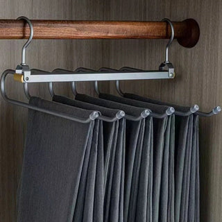 Elegant Space-Saving Aluminium Trouser Hanger