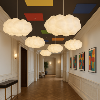 Cloud Shaped Pendant Light