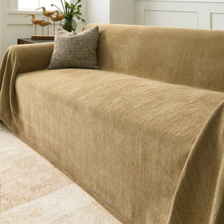 Durable and Pet-Friendly Herringbone Sofa Cover