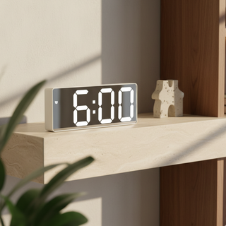 LED Digital Alarm Clock With Display