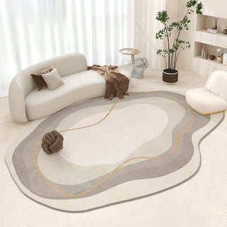 Abstract Irregular Area Rug
