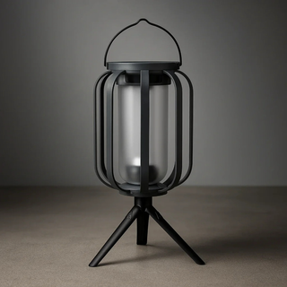 Solar-Powered Outdoor Tripod Lantern