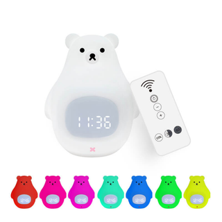 Polar Bear Alarm Clock with Night Light