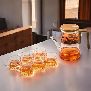 Borosilicate Glass Teapot with Magnetic Filter