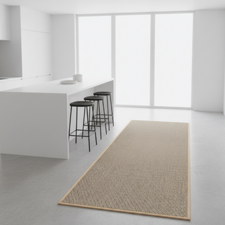Woven Kitchen Mat With Non Slip Rubber Backing