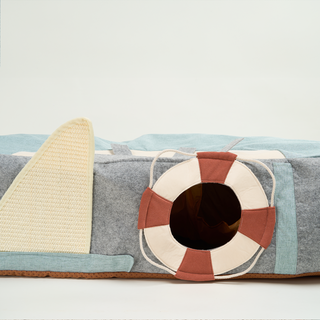 Collapsible UFO Cat Bed