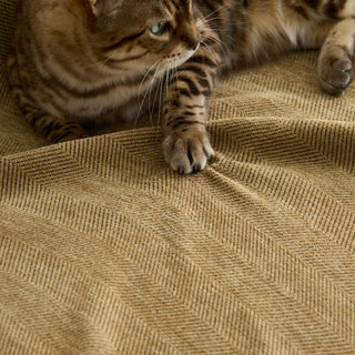 Durable and Pet-Friendly Herringbone Sofa Cover