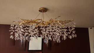 French Branch Crystal Chandelier