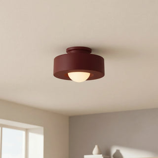 Round Resin Ceiling Light