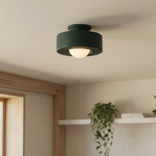 Round Resin Ceiling Light