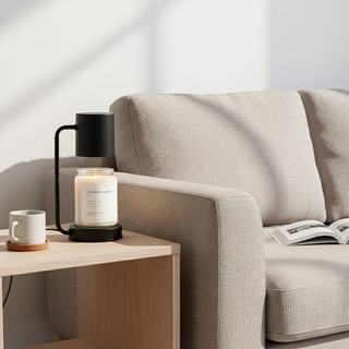 Modern Candle Warmer Lamp With Adjustable Dimmer And Timer
