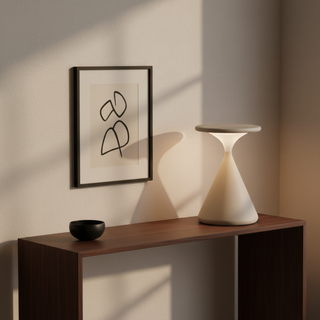 Elegant Portable Table Lamp with Touch Dimming