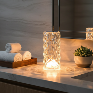 Elegant Acrylic Colour Changing LED Table Lamp