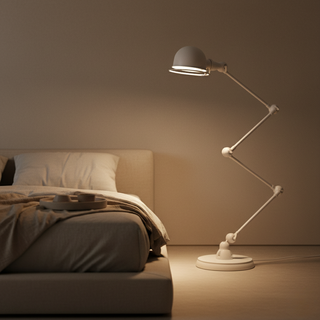 Leon Modern Adjustable Industrial Floor Lamp