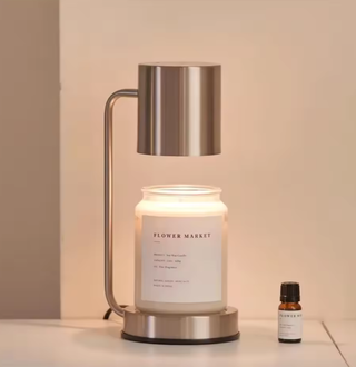 Modern Candle Warmer Lamp With Adjustable Dimmer And Timer