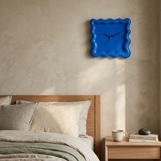 Modern Sculptural Wall Clock