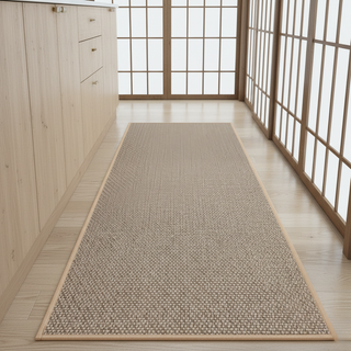 Woven Kitchen Mat With Non Slip Rubber Backing