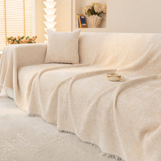 Coconut White Couch Cover
