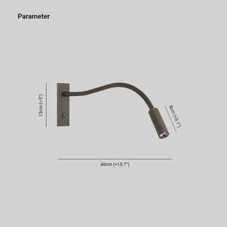 Minimalist Adjustable LED Reading Wall Light